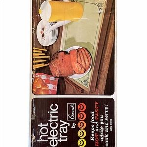 Grant's Hot Electric Tray Wood original box